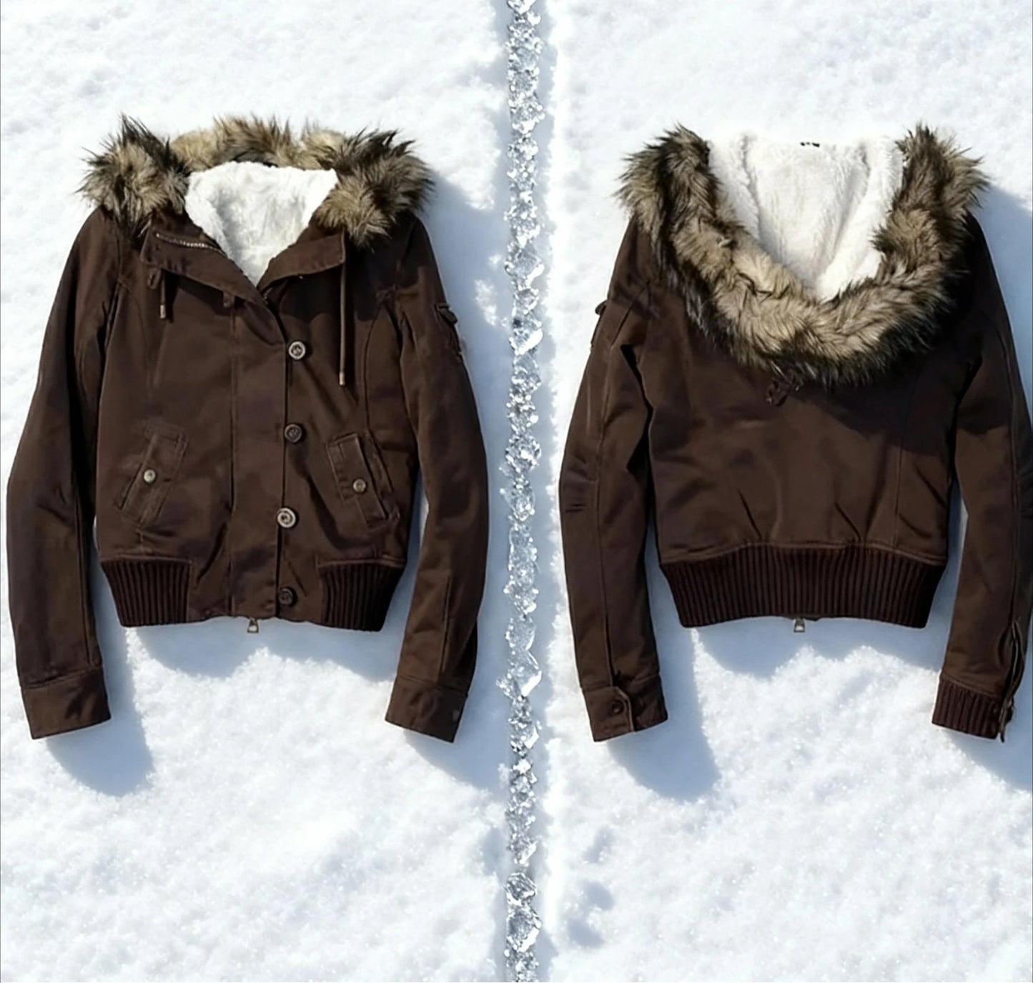 Winter Down Jacket Y2K Waterproof Hooded Puffer Coat Thick Warm Lightweight Parkas Outdoor Ski Jacket Men Women Windproof Coats